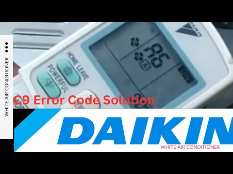 Daikin A6 error code #daikinac