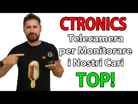 Ctronics 2K Telecamera per la Casa