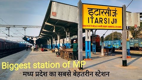 Itarsi Junction railway station, biggest railway station of mp, इटारसी का रेलवे स्टेशन