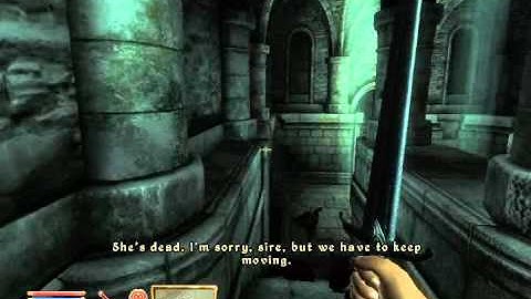 Oblivion Walkthrough /w Sgtcbb part 2 - Emperor the creep