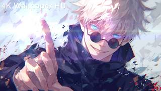 Gojo Colorful Aura Prism Glow 🌈💜⚡ | Anime Live Wallpaper 4K Ultra HD