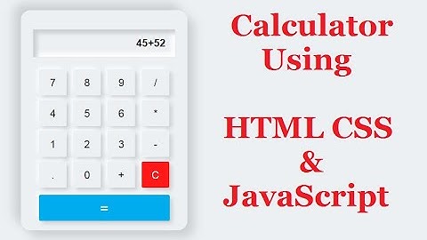 Calculator Using HTML,CSS & JS | Neumorphism | Code KKY