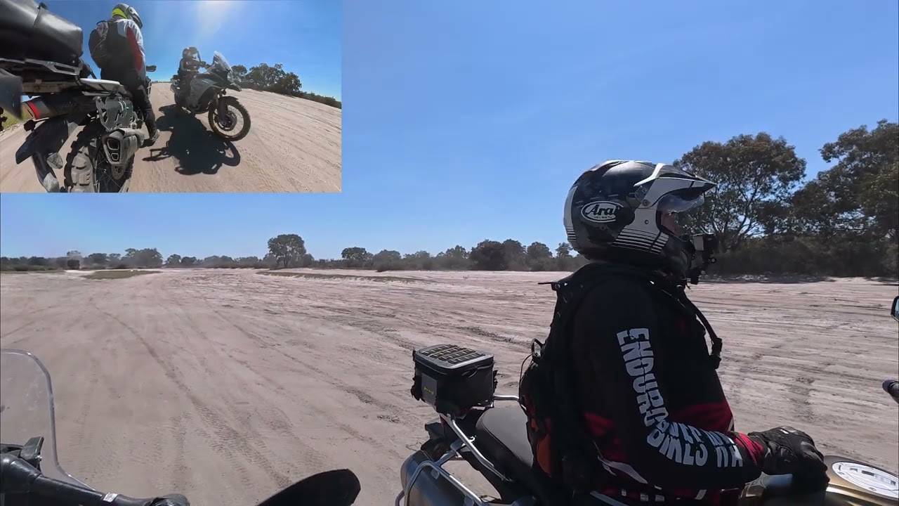 450MT and 850GS up around Pinjar area