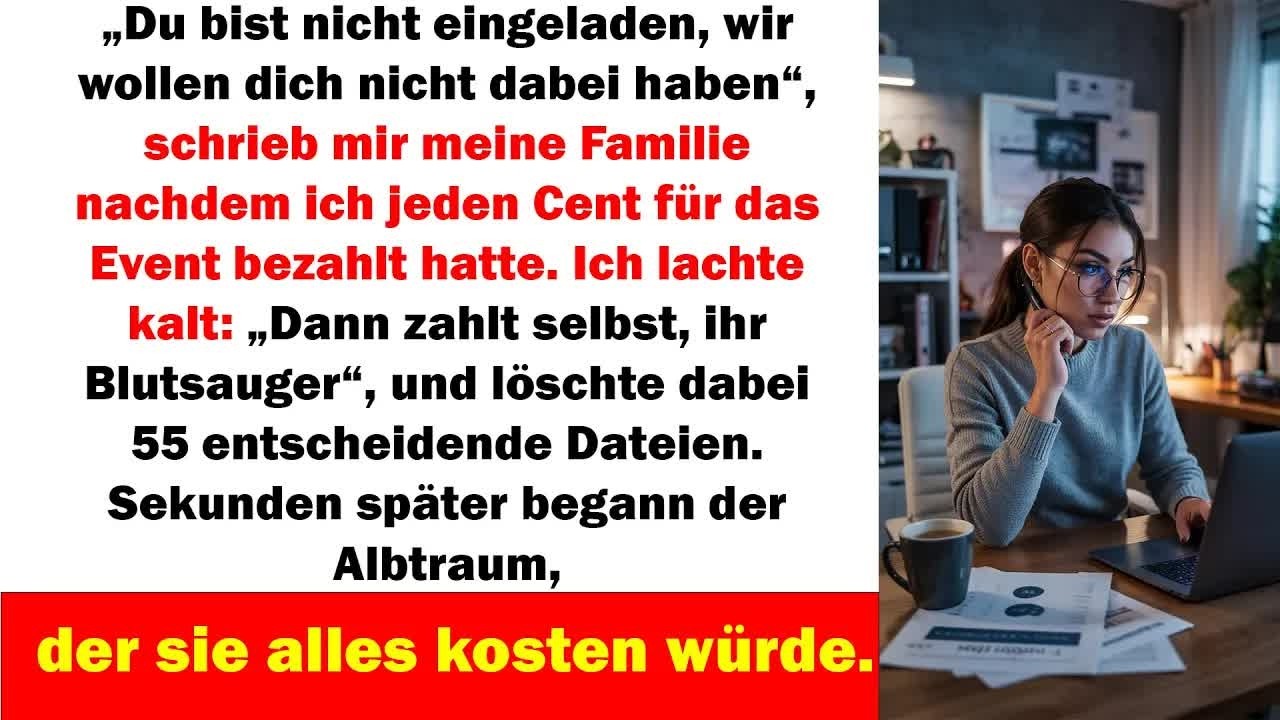 Du bist nicht eingeladen Ein Klick und 55 gelöschte Dateien stürzten sie in ihren teuersten Albtraum