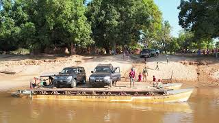 Madagascar river crossing