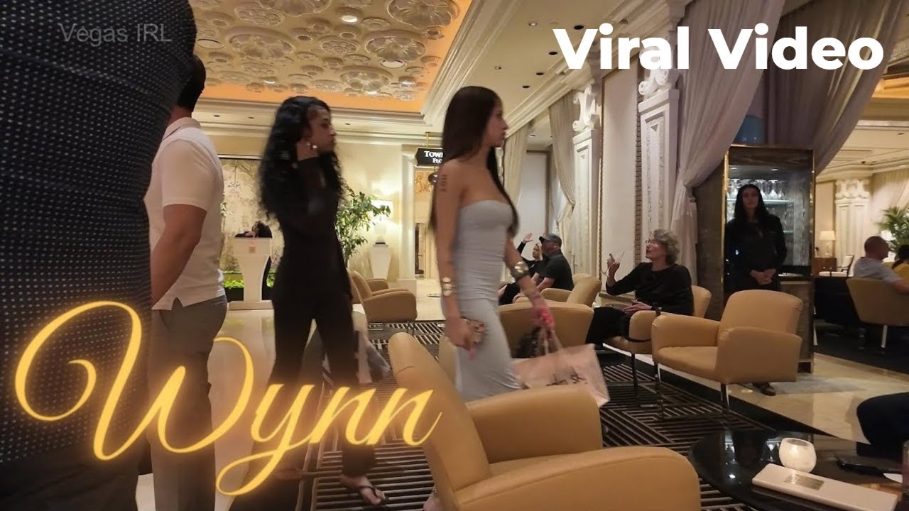 Wynn Las Vegas Friday night see why this video went viral
