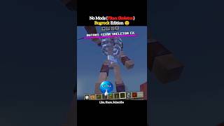No Mods Titan Skeleton 😲 #minecraft #shorts #ytshorts