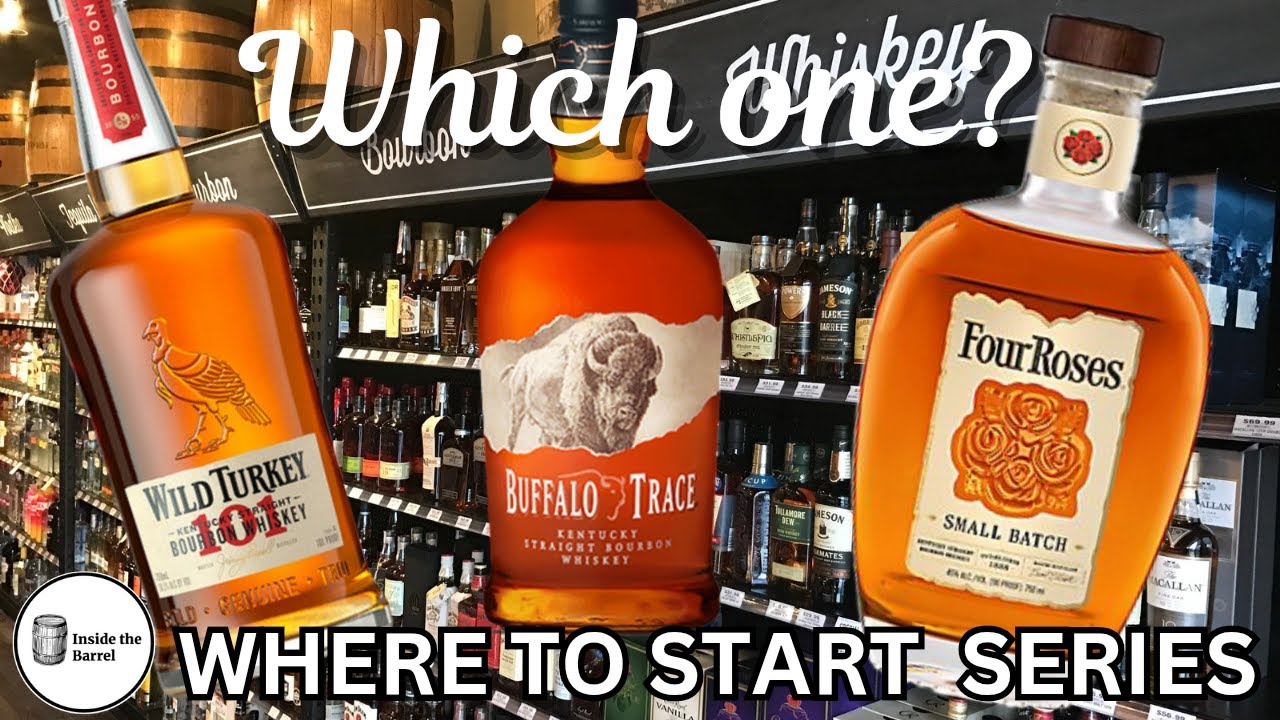 Where to Start - The Beginner Bourbon Battle Round 1 - Buffalo Trace, Wild Turkey 101, Four Roses