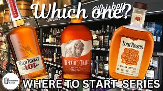 Where to Start - The Beginner Bourbon Battle Round 1 - Buffalo Trace, Wild Turkey 101, Four Roses Wealth