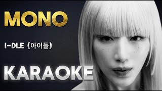 I-DLE (여자)아이들 - Mono (feat. skaiwater) | Karaoke Lyrics (Instrumental)