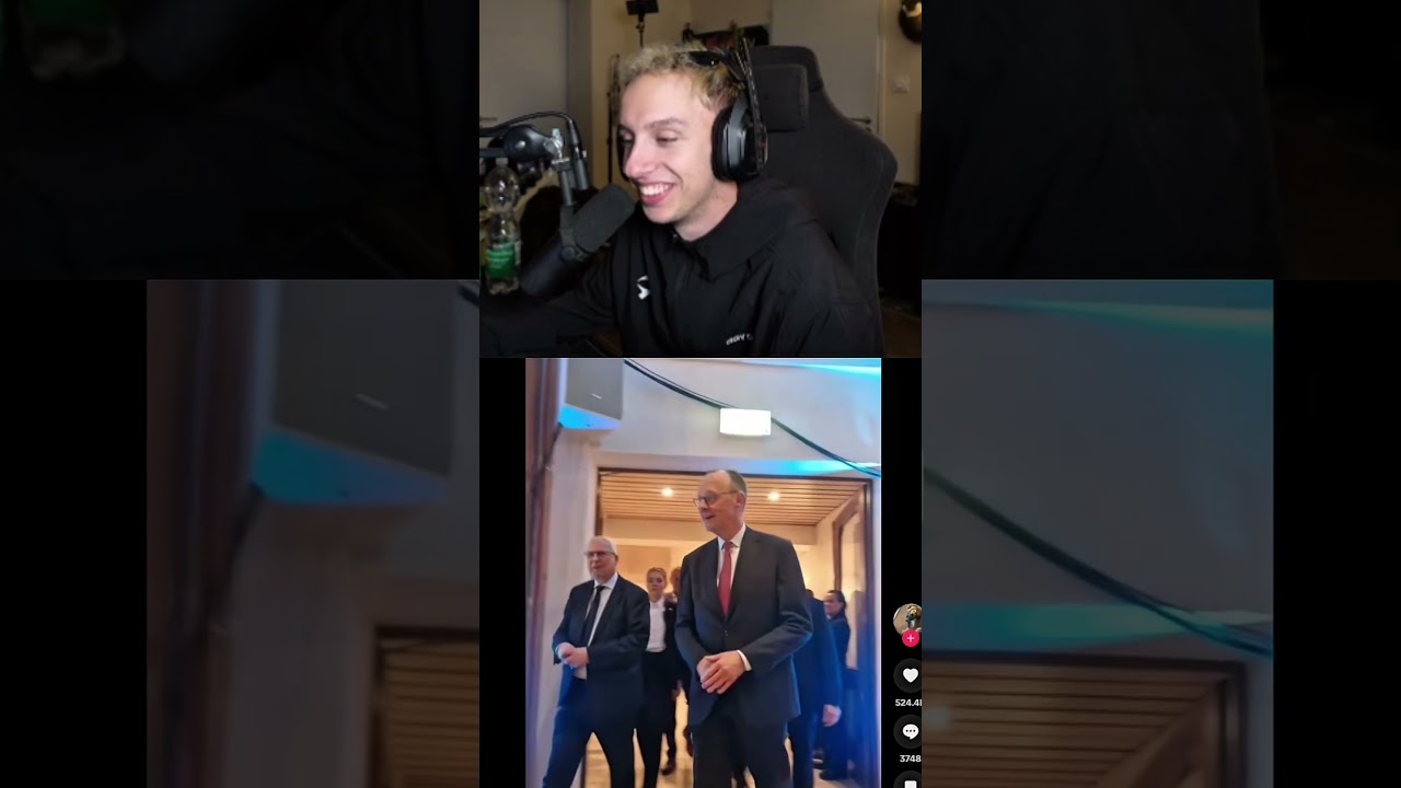 Letshugo reagiert auf witziges Video😂 #letshugo #clipsdetwich #merz #funnyvideo #videoviral