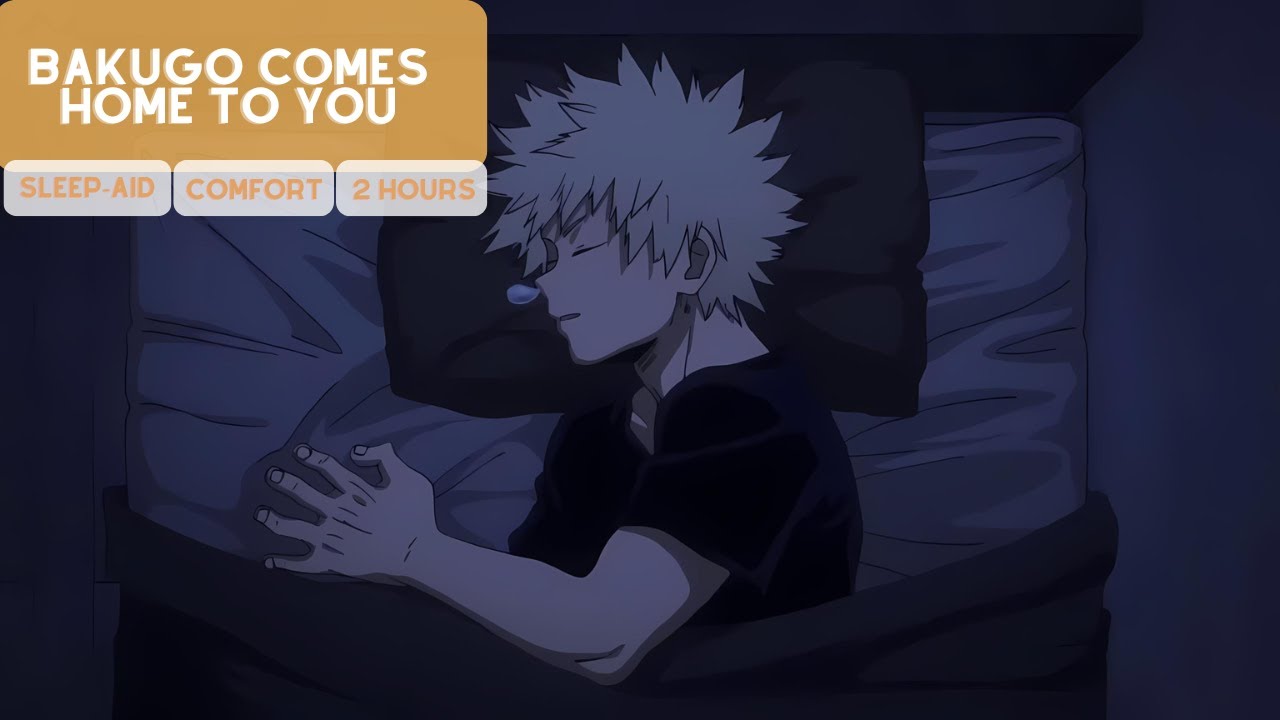 Bakugo Comes Home to You After a Long Day | Soft Sleep Aid Roleplay (M4A, Binaural, Whispered)
