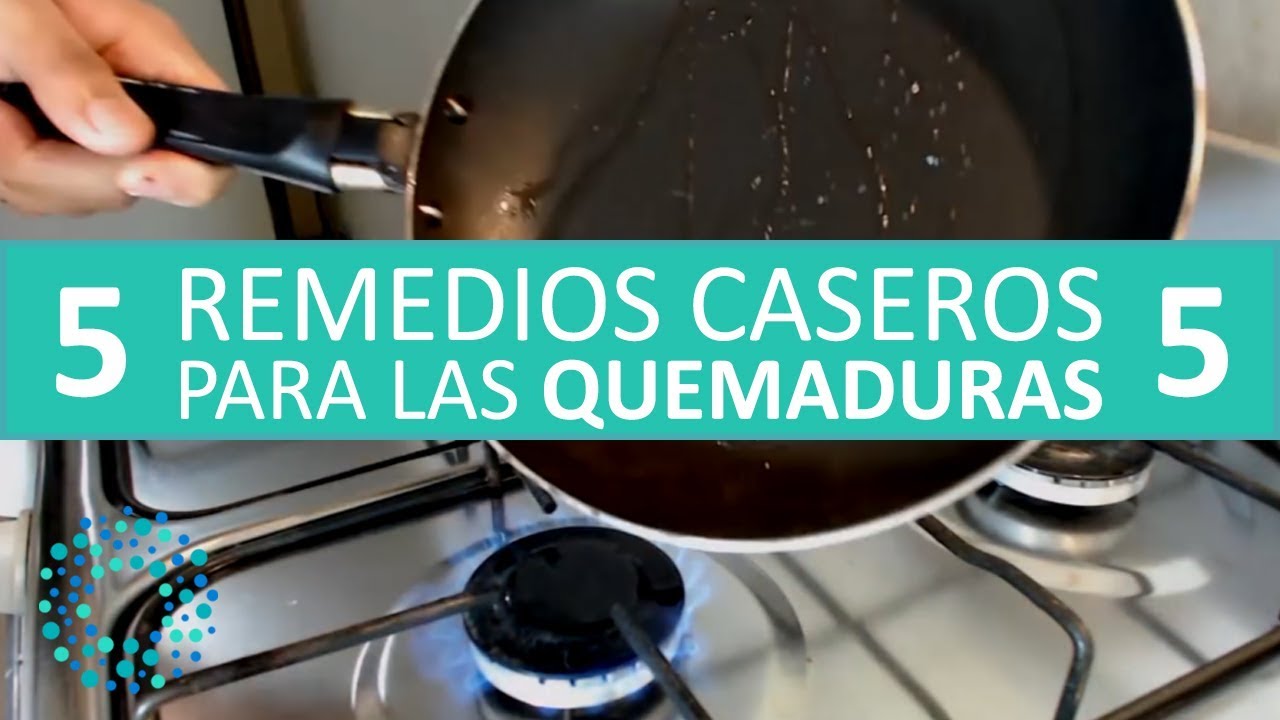 Que hacer con quemaduras de aceite