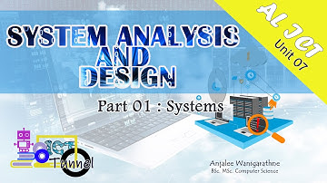 IS #1 : AL ICT Unit 07 | Information systems : Systems