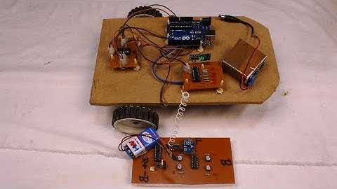 Arduino Based Gesture controlled robot using Accelerometer sensor  -[ with code and circuit diagram]