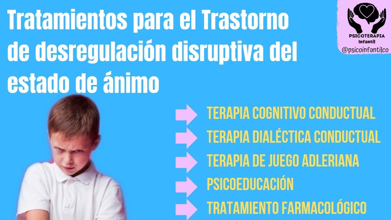 Trastorno Disruptivo De La Regulacion Emocional