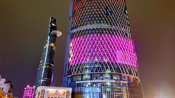 Ifc One Saigon | Lên Đèn Led  Về Vẻ Đẹp Nhất Sài Gòn | HẢI ĐƯỜNG PHỐ TV9