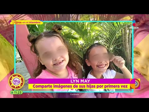 Lyn May comparte por primera vez fotos de sus hijas | Sale el Sol