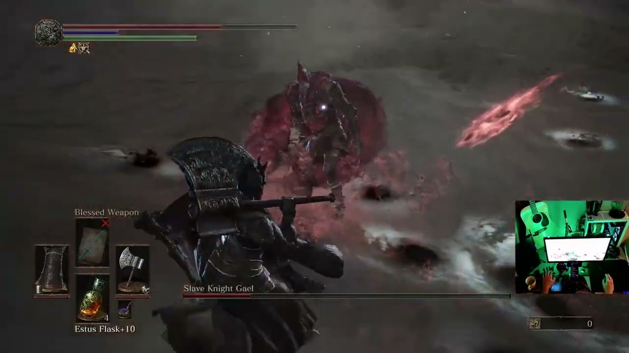 Killing Slave Knight Gael and finishing the Ringed City for the first time.