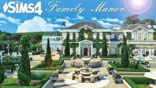 Aristocratic Family Manor  Dreamy garden (No CC) | the Sims 4 | Stop Motion