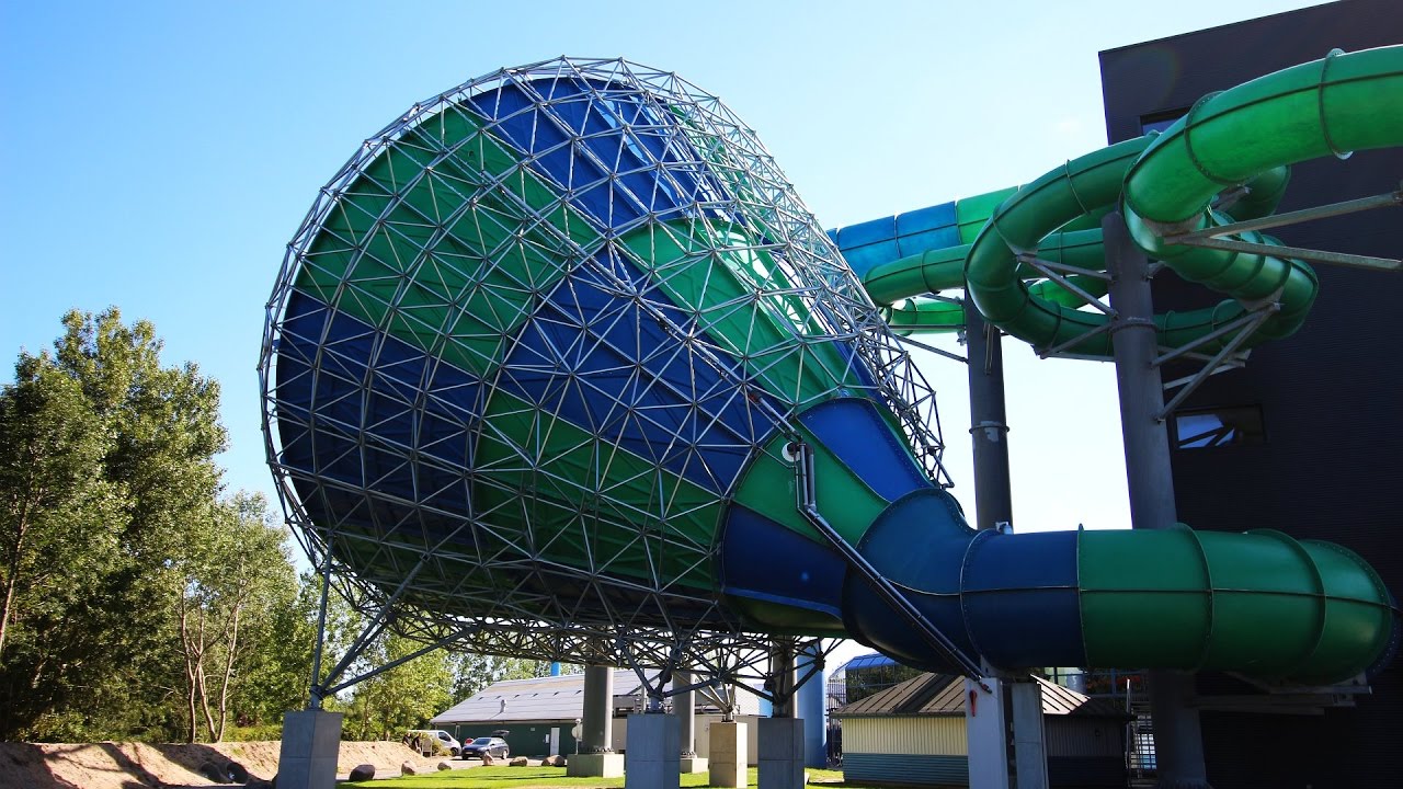 Tornado :: XXL Reifen-Trichterrutsche | Lalandia Rødby - YouTube