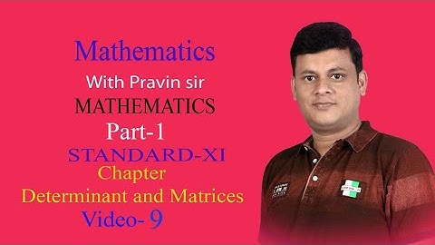 Determinant and Matrix class 11,Exercise 4.3 Qu 1 iii, iv