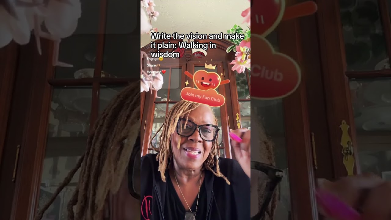 Write the vision and make it plan.