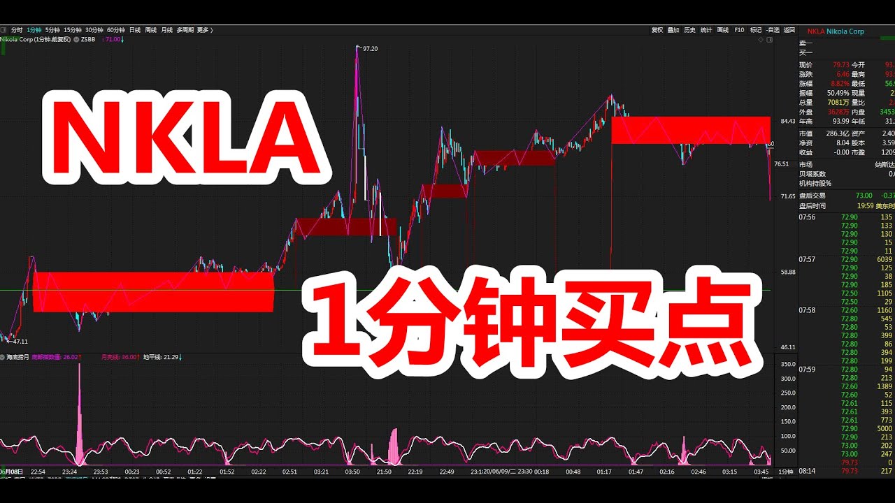 美股股市：#NKLA 美股Nikola Corp缠论中枢升级买点机会！#美股 #NKLA #美股股票 - YouTube