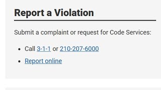 Apartment AC not working Call SA Code Enforcement.