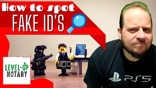 How to spot fake ID's! A video about verifying ID's! (Free Notary Signing Agent Training! Ep.7)