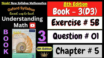 Exercise 5B Question 1 | Chapter 5 | Book 3 Math | Coordinate Geometry - gradient | 8th Edition Math