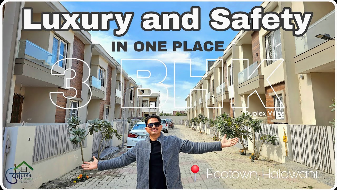 NEW LUXURIOUS 3 BHK IN A GATED COLONY,  HALDWANI, NAINITAL, UTTARAKHAND 📍🏡 🛣