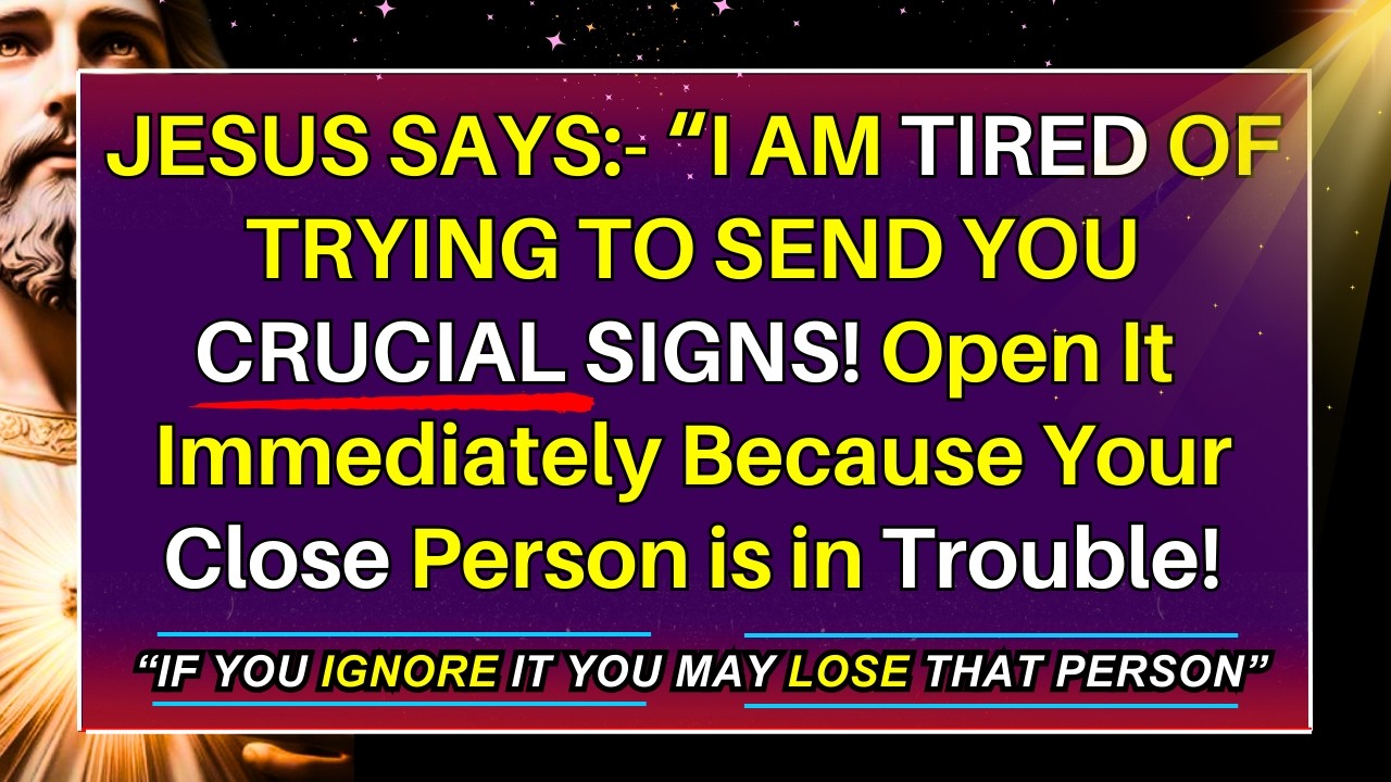God Warns: "DON'T EVEN THINK TO SKIP THIS WORD ~God Message👆God Message Today👆Gods Message Now👆EP-49