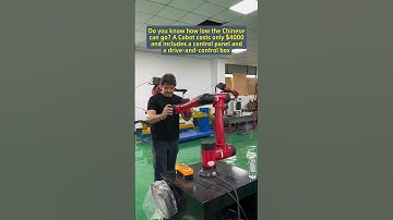 Cobot #cobot #robot #industrialrobot #sixaxisrobot #automated #robotarm #magichands #factory