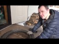 Excavator: turntable bearing made in Russia