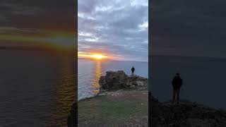 #cornwall #sea #beach  #england #stagnes #uk #beauty #nature #heavenonearth #dolphin #sunset