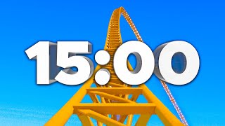 15 Min Countdown Timer (Roller Coaster) 🎢 by Timer Topia 380,748 views 6 months ago 15 minutes