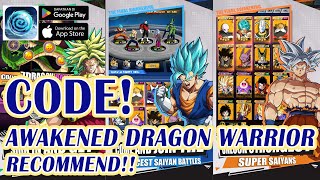 AWAKENED DRAGON WARRIOR 7 GIFTCODES | 7 REDEEM CODE AWAKENED DRAGON WARRIOR  OKTOBER | GAME DBZ 2023 screenshot 2