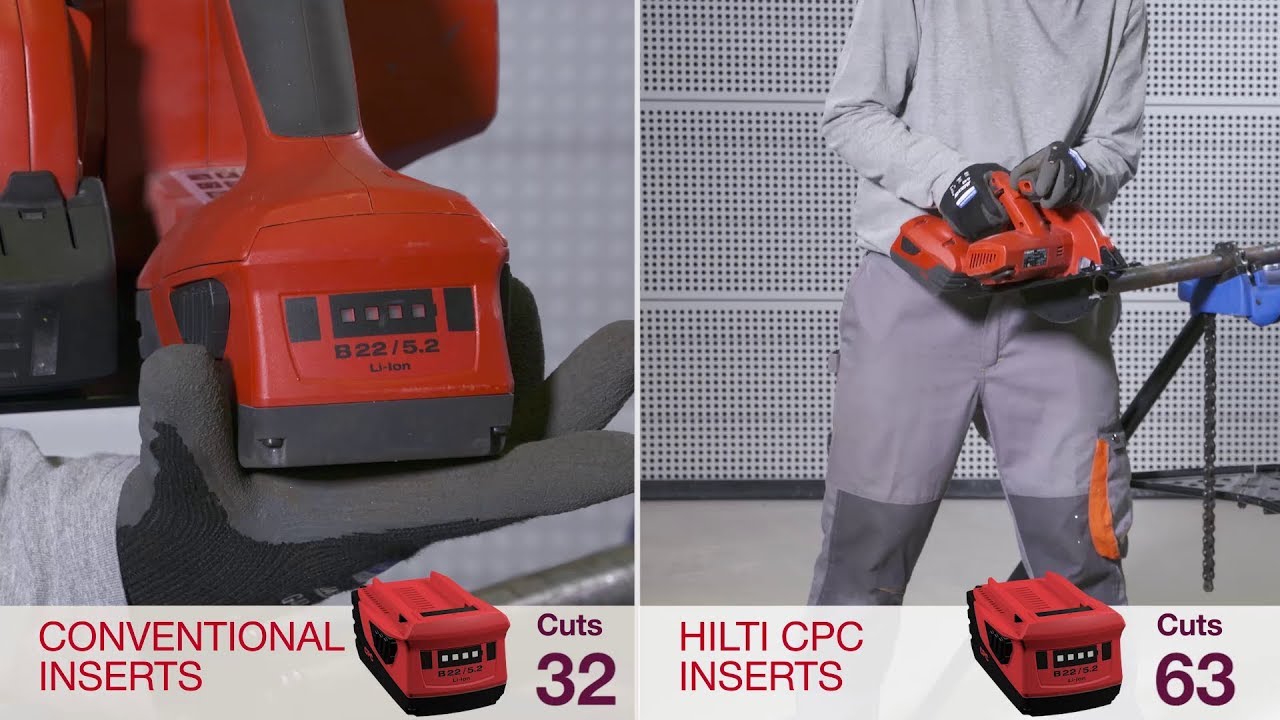 OVERVIEW - Hilti CPC Inserts for Cutting Metal