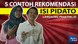 5 Contoh Isi Pidato Beragam Tema yang Mudah Dilakukan 5 Contoh Isi Pidato Beragam Tema yang Mudah Dilakukan