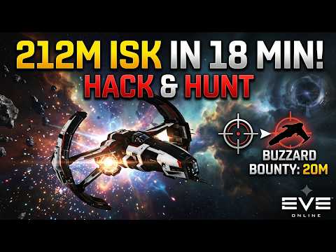 EVE Online F2P Exploration: 212M ISK in 18 Mins & Corp Bounty Projects! (Ep. 30)