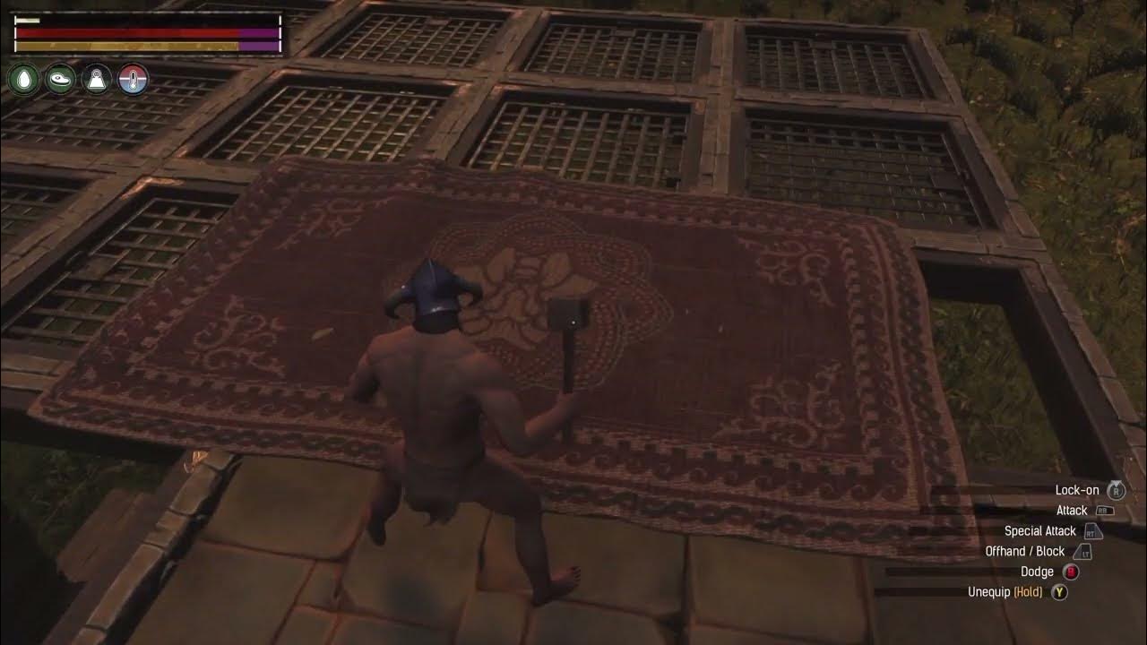 conan exiles.. how to place hidden trap.87.5k hp YouTube