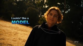 Michael Langdon "lookin' like a model"