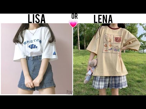 lisa or❤lena clothes👖👚[Korean