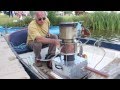 Malcolm Rowney's Stirling Engine boat