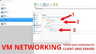 Oracle VM VirtualBox Communicate 2 VM, Windows Server 2019 and Windows 10 | Tagalog Tutorial