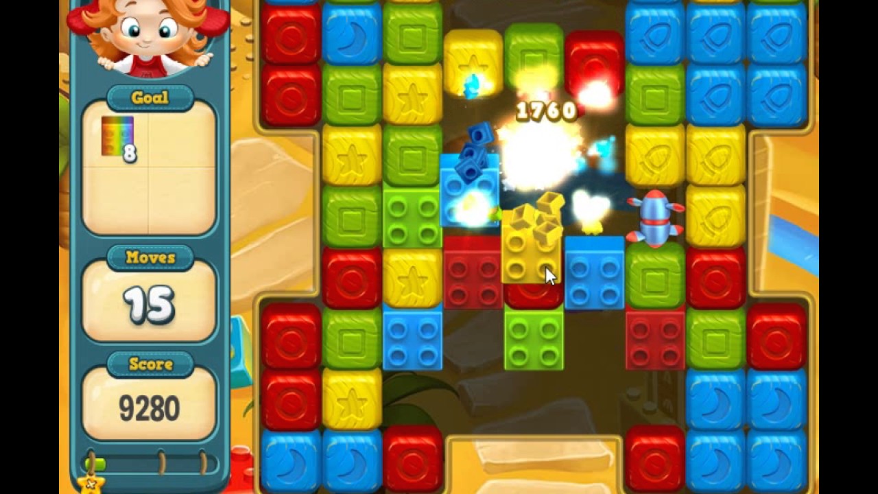 Toy Blast, level 68, no boosters 😈