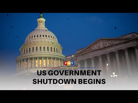 US government shutdown begins as partisan division rules Washington