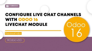 How to Configure Live Chat Channels with Odoo 16 Livechat App | Odoo 16 Live Chat App Demo