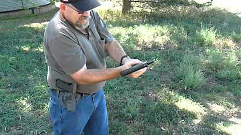 Hi Point C9 pistol - How to clear a malfunction  P1330261